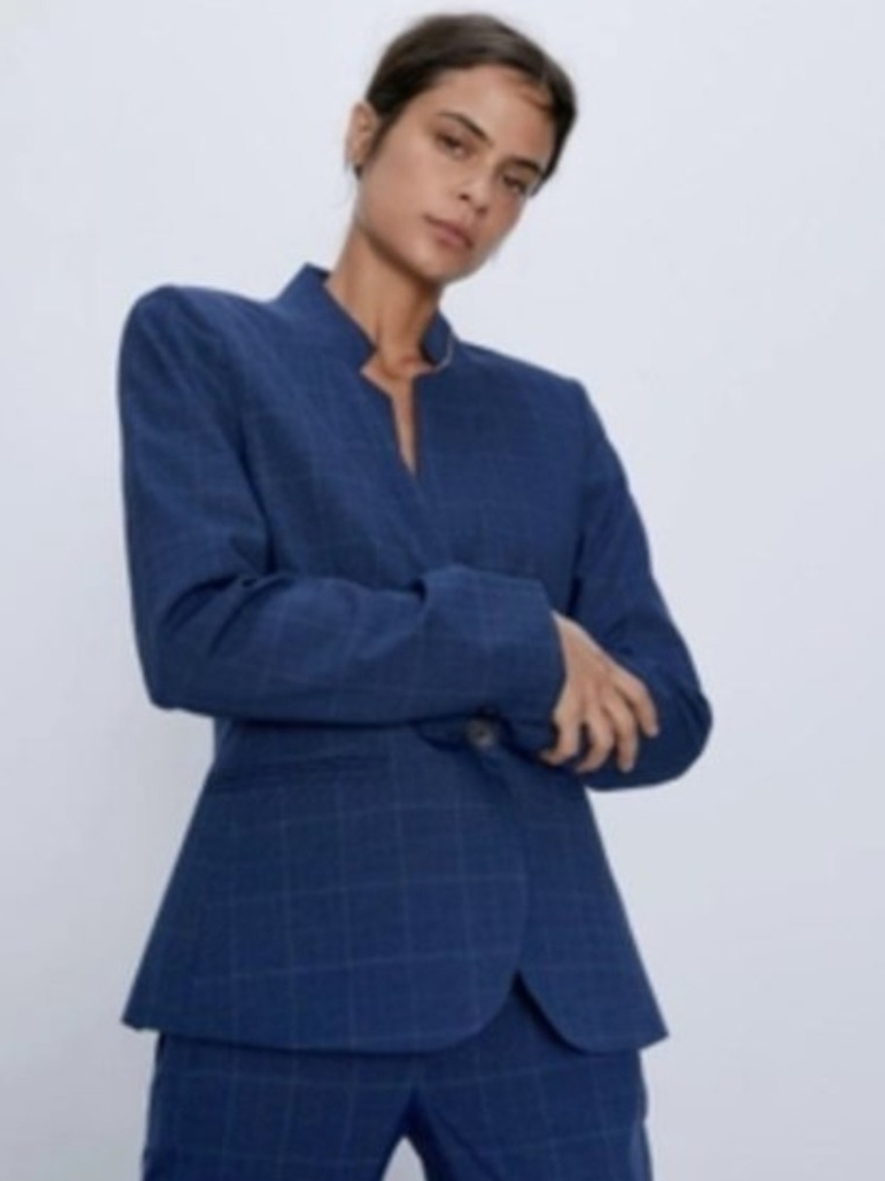 Zara Navy Co-ord Set. Size 10(Large)